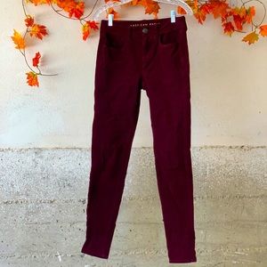 American Eagle Corduroy Super Hi-Rise Jegging